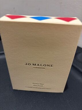 Jo Malone Cream Gift Box with Red & Blue Accents
